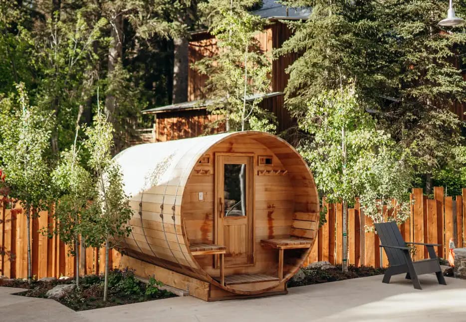 Sauna Installed at The Springs